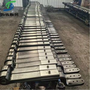 z-type leaf spring for tank truck
