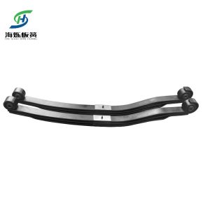 Cost-Effective Reliable Single Point Leaf Spring for Engineering Vehicle