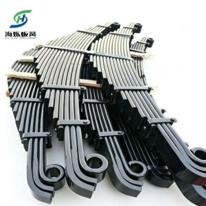 Heavy-Duty Multi-Leaf Guide Arm Spring for Semi-Trailers
