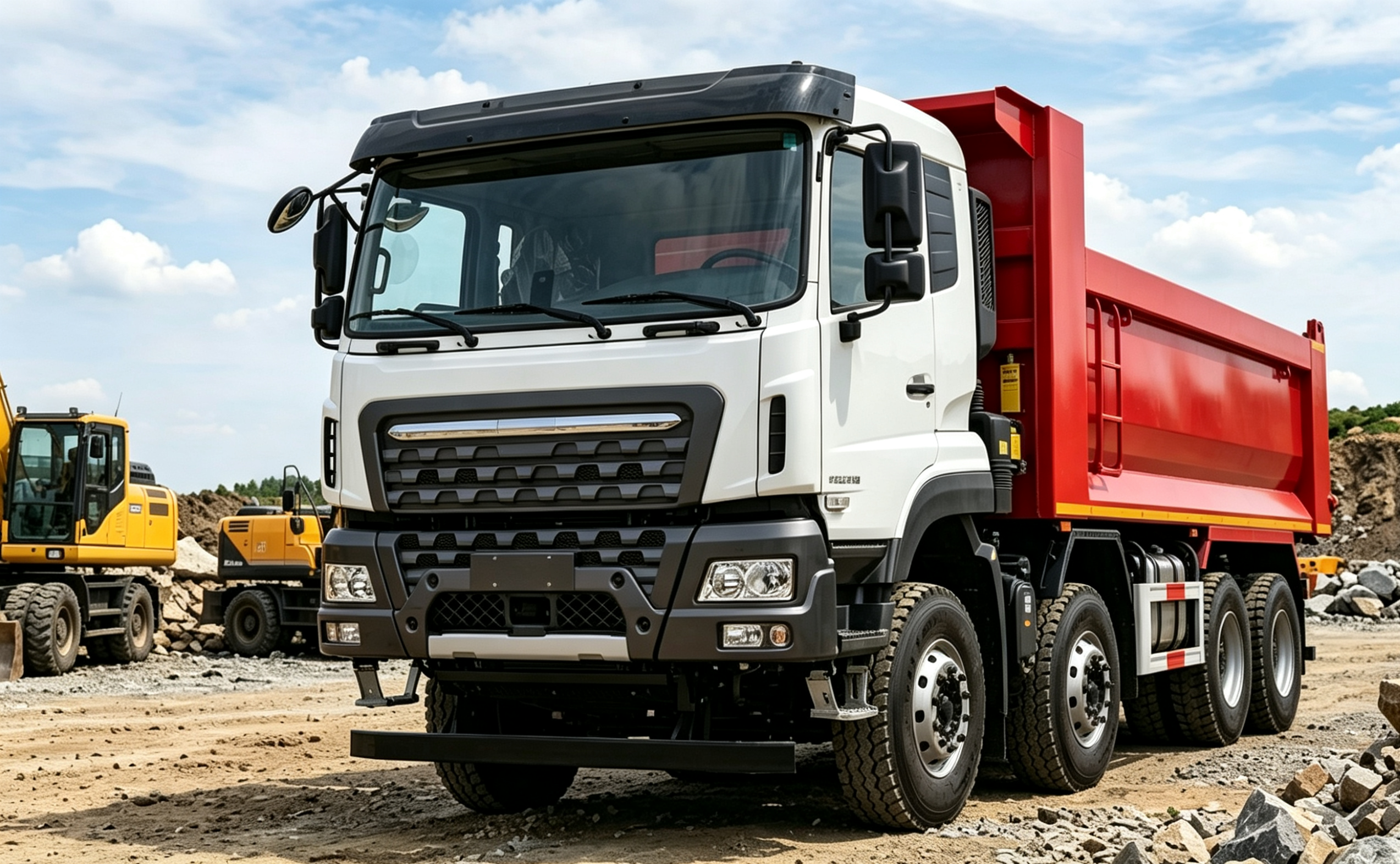 Dongfeng Kinland KC Heavy Duty Dump Truck Application