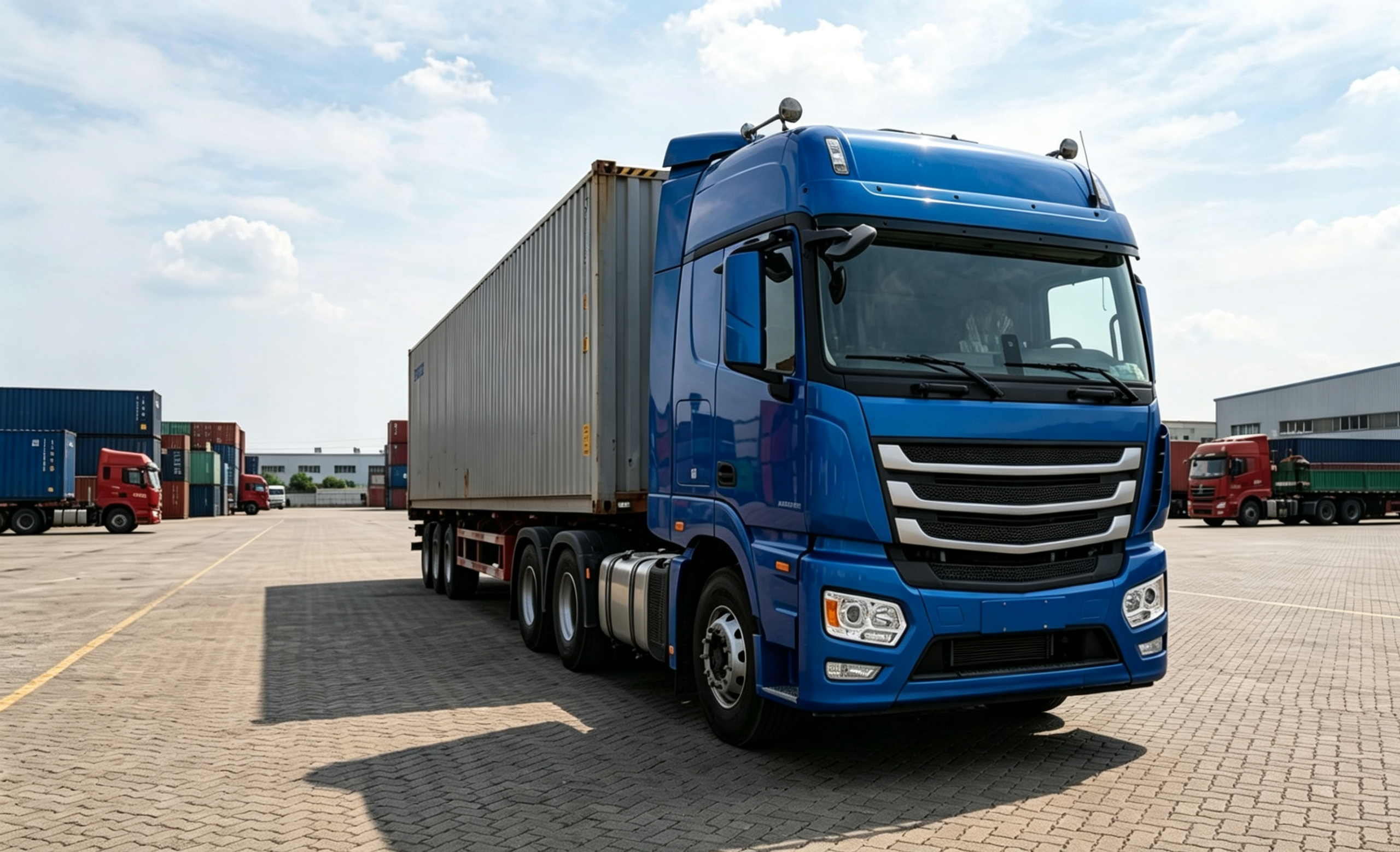 XCMG HANVAN G7 Heavy Duty Tractor Truck Application