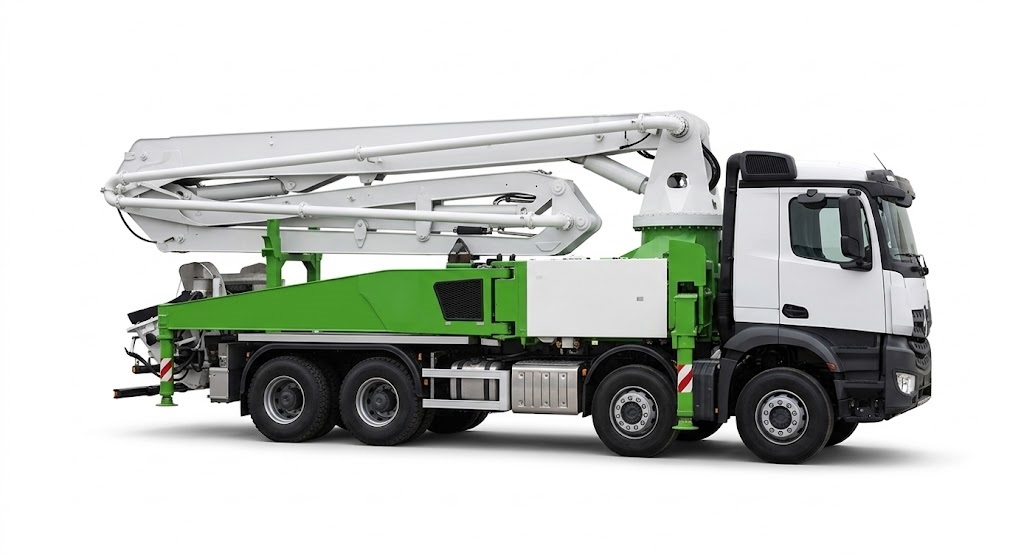 Heavy-duty concrete pump truck chassis suitable for rear leaf spring assembly OEM 9483201605